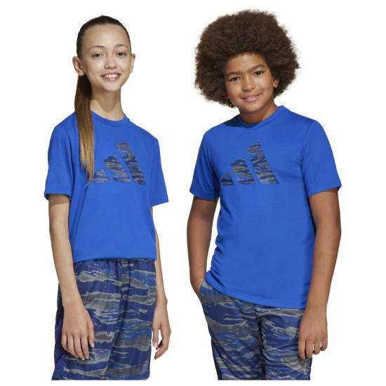 Adidas Παιδική κοντομάνικη μπλούζα Training Essentials Camo Tee Adidas Παιδική κοντομάνικη μπλούζα Training Essentials Camo Tee
